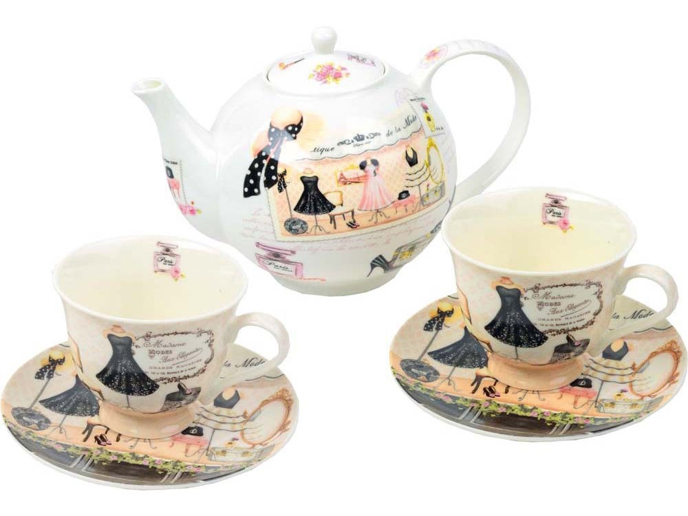 Чайный сервиз «Высокая мода» Чайный сервиз «Высокая мода»
