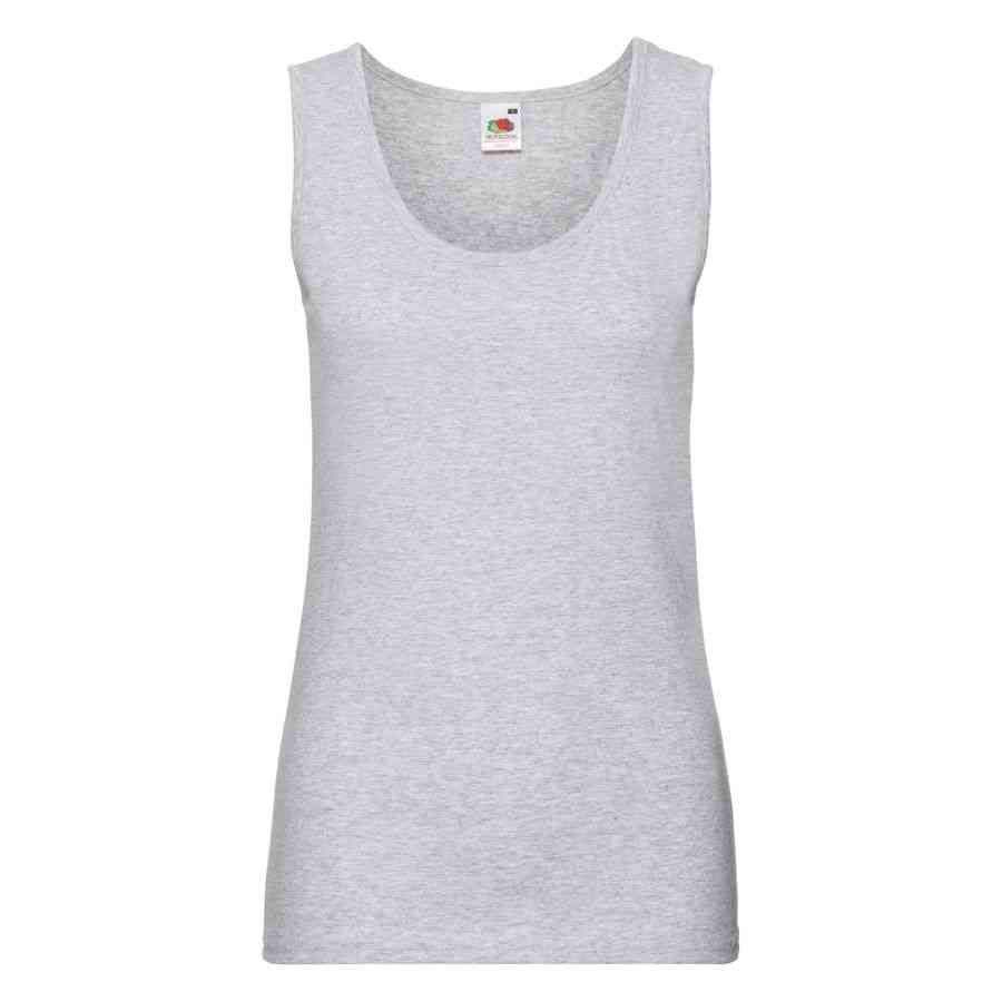 Майка женская &quot;Lady-Fit Valueweight Vest&quot;, серо-лиловый M, 97% хлопок,3%полиэстер, 165 г/м2
