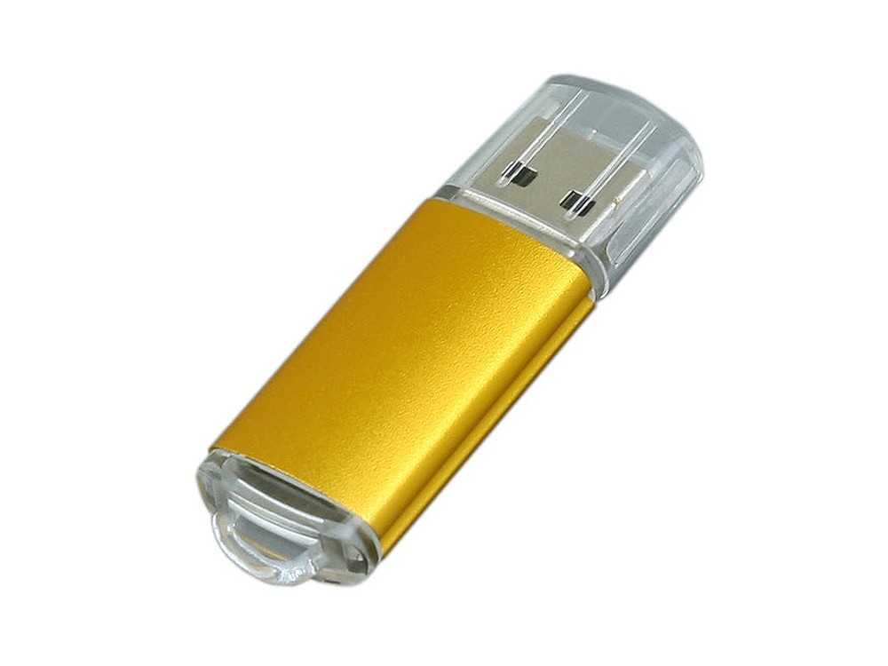 USB 2.0- флешка на 32 Гб с прозрачным колпачком