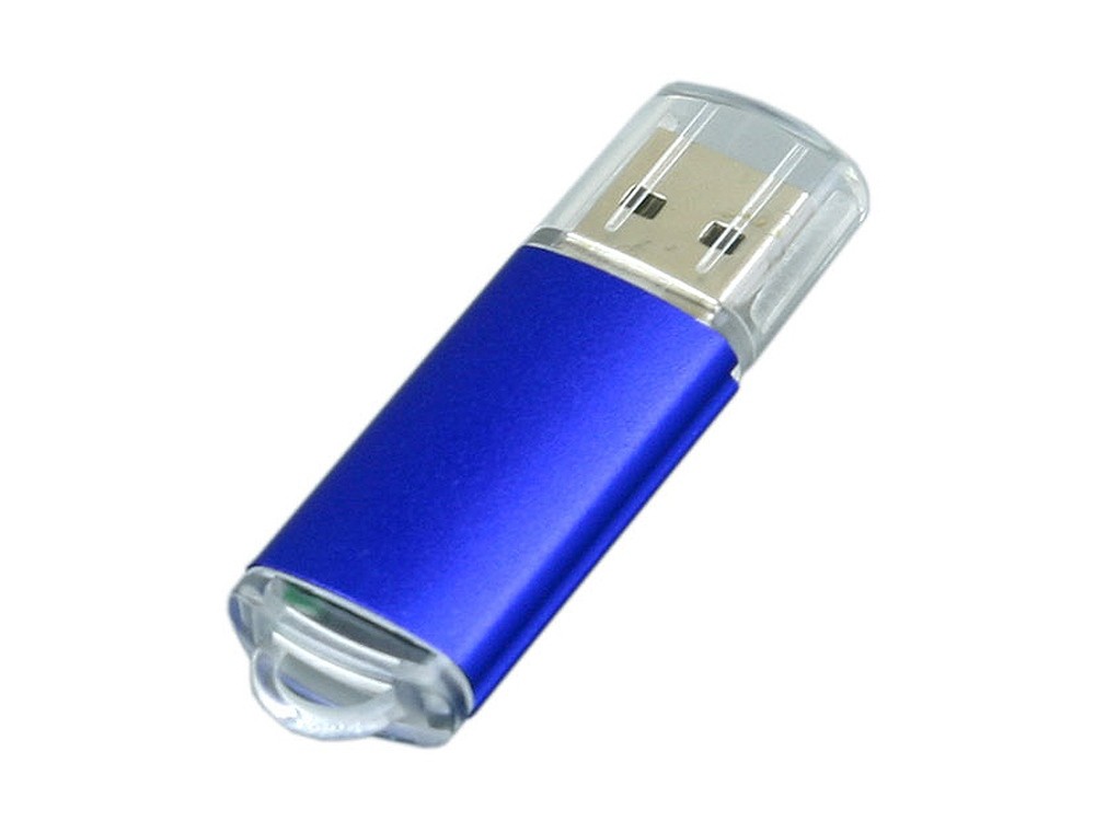 USB 2.0- флешка на 32 Гб с прозрачным колпачком