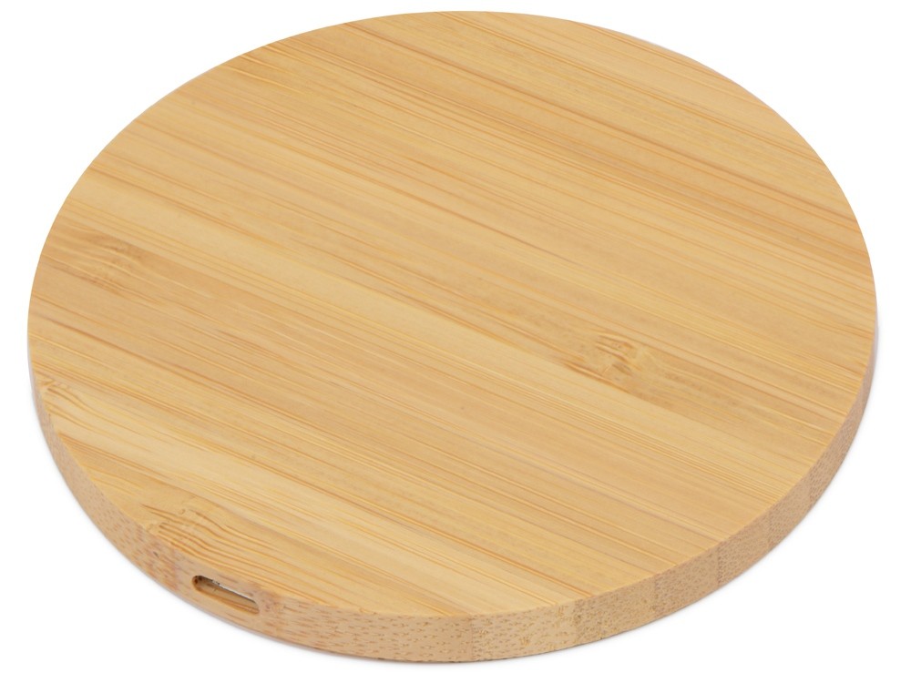 Беспроводное зарядное устройство из бамбука «Cap» Беспроводное зарядное устройство из бамбука «Cap»