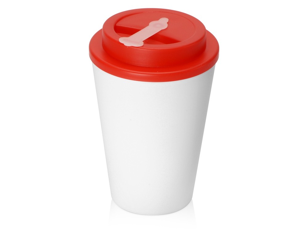 Пластиковый стакан с двойными стенками «Take away» Пластиковый стакан с двойными стенками «Take away»