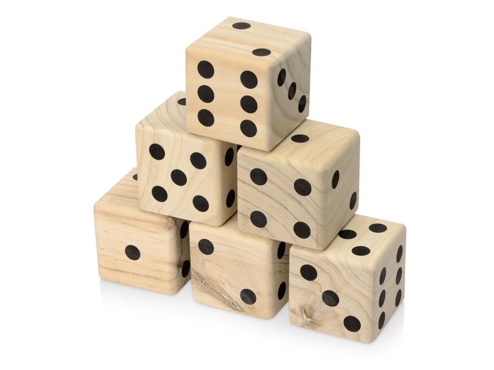 Деревянная игра в кости, XL "Dice" Деревянная игра в кости, XL "Dice"