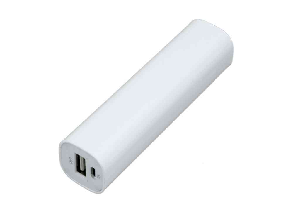 Внешний аккумулятор Digi прямоугольной формы, 2600 mAh