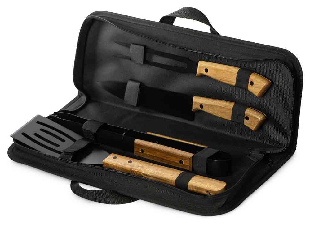 Набор для барбекю «Ribeye» из акации Набор для барбекю «Ribeye» из акации