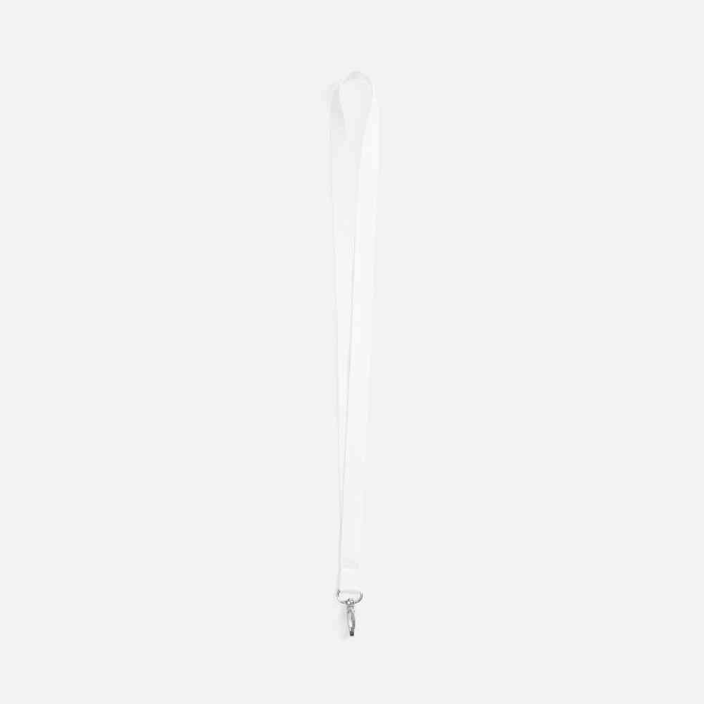 Лента для бейджа Pin, белая