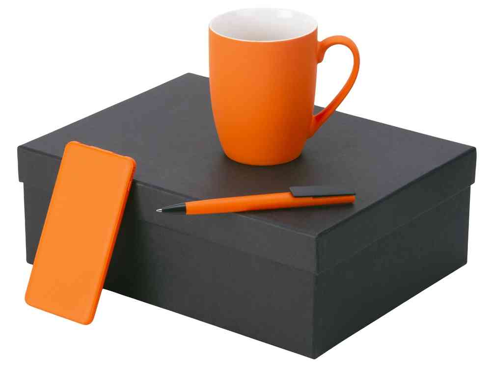 Подарочный набор «COLOR IT» c кружкой, ручкой и повербанком Подарочный набор «COLOR IT» c кружкой, ручкой и повербанком