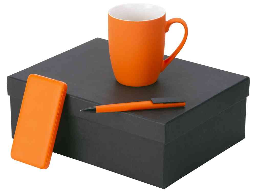 Подарочный набор «COLOR IT» c кружкой, ручкой и повербанком Подарочный набор «COLOR IT» c кружкой, ручкой и повербанком