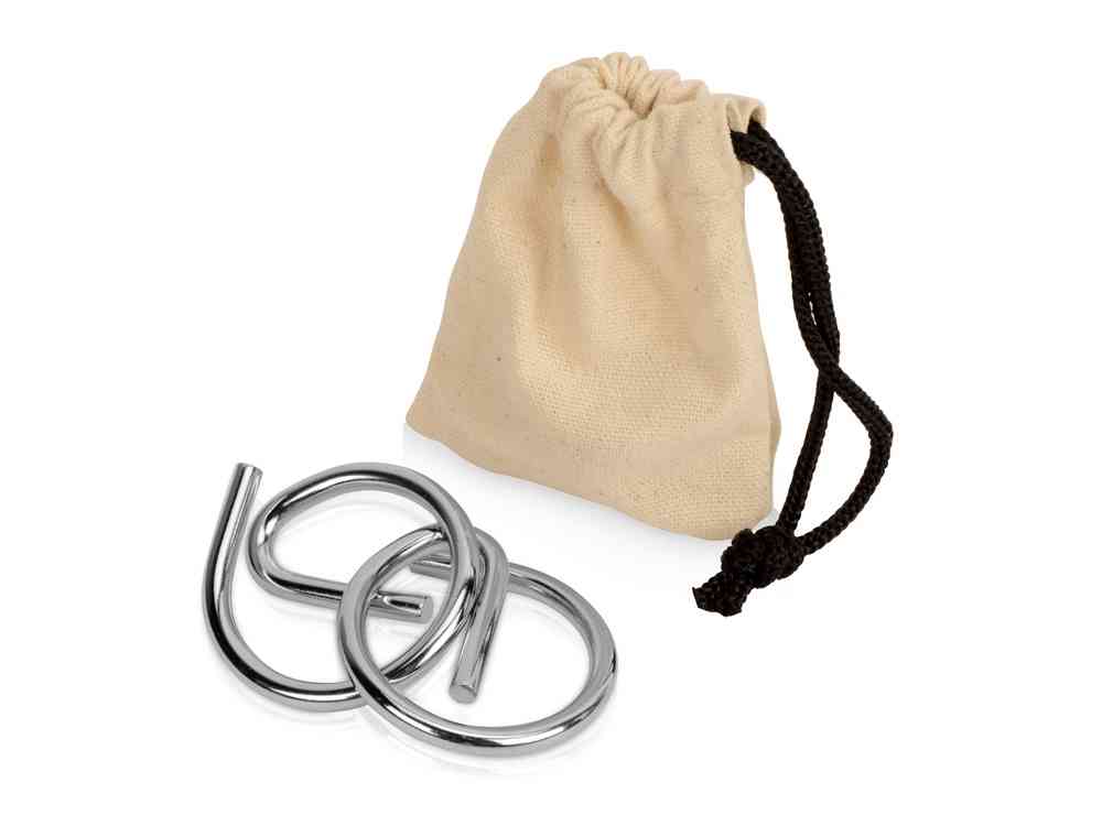 Металлическая головоломка в мешочке «Mind-teaser» Металлическая головоломка в мешочке «Mind-teaser»