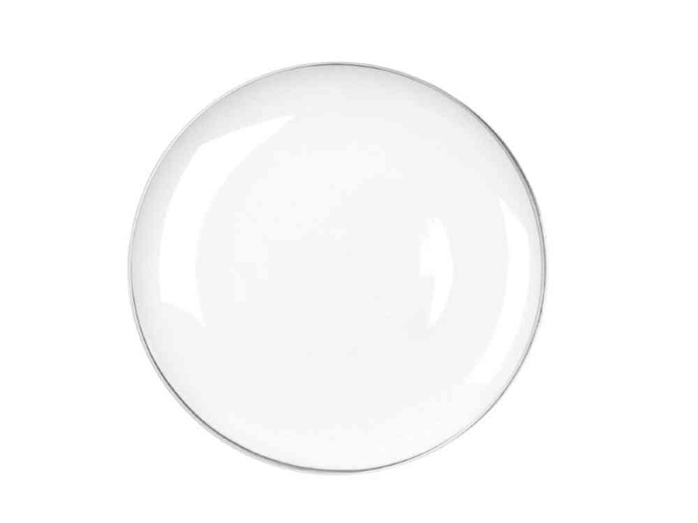 Тарелка PLATE UNI SLV