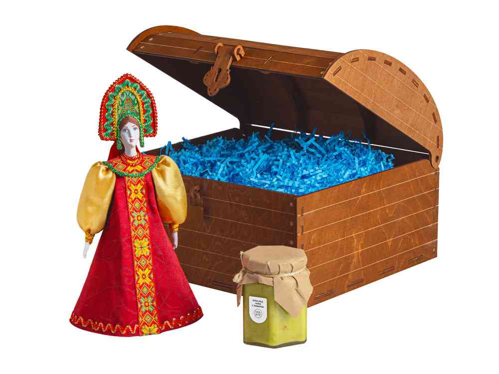 Подарочный набор: кукла фарфоровая, крем-мёд с лаймом и имбирем Подарочный набор: кукла фарфоровая, крем-мёд с лаймом и имбирем