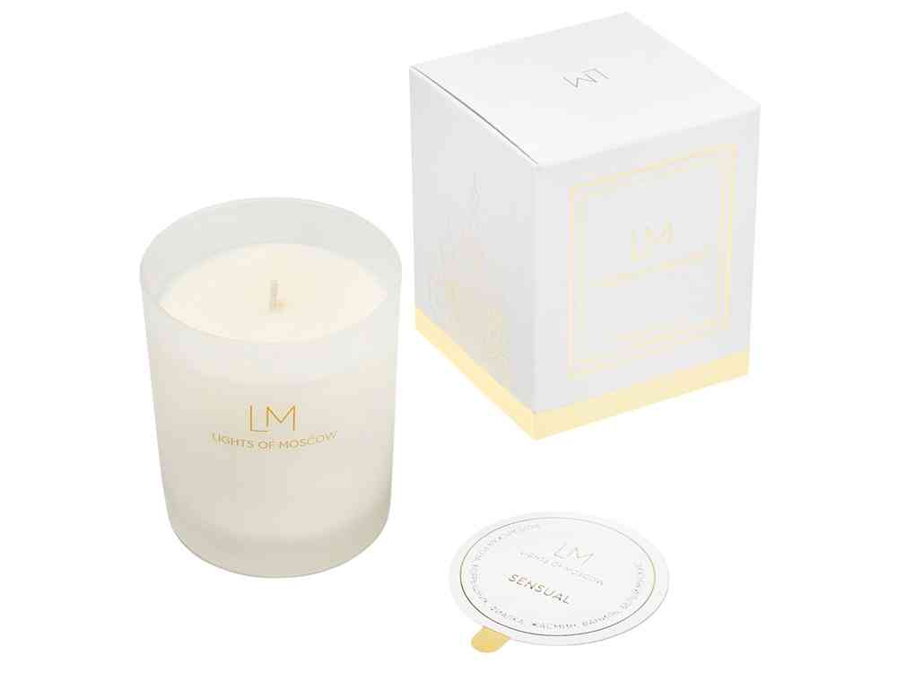 Ароматическая свеча в матовом стакане Sensual, коллекция Exclusive, 250 мл Ароматическая свеча в матовом стакане Sensual, коллекция Exclusive, 250 мл