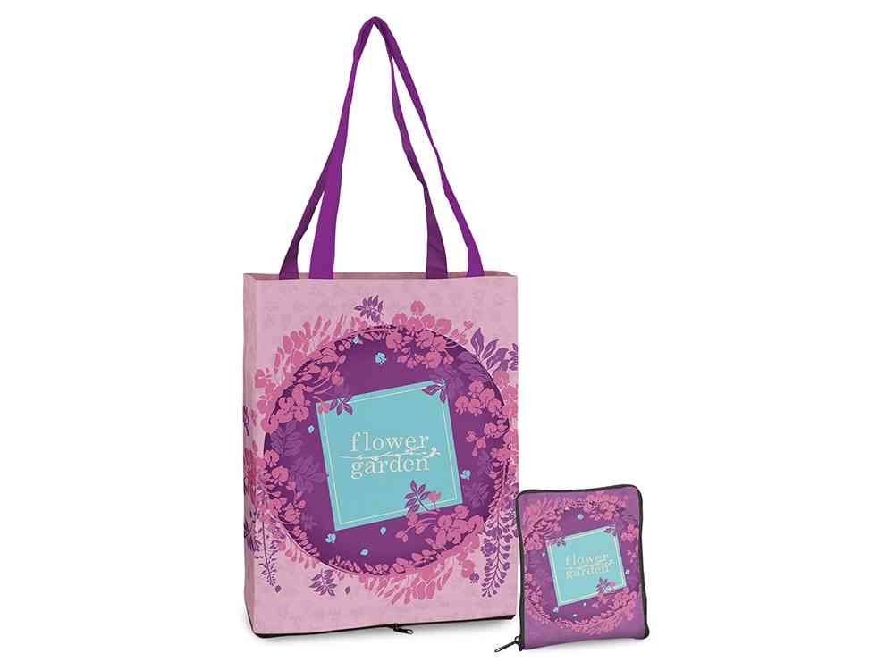 Складная сумка для шопинга с возможностью полноцветной печати Складная сумка для шопинга с возможностью полноцветной печати