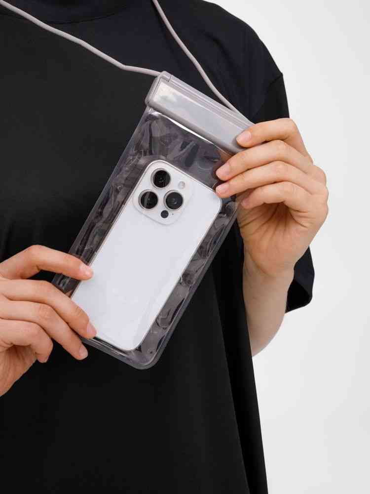 Водонепроницаемый чехол для телефона Aqualock, серый Водонепроницаемый чехол для телефона Aqualock, серый