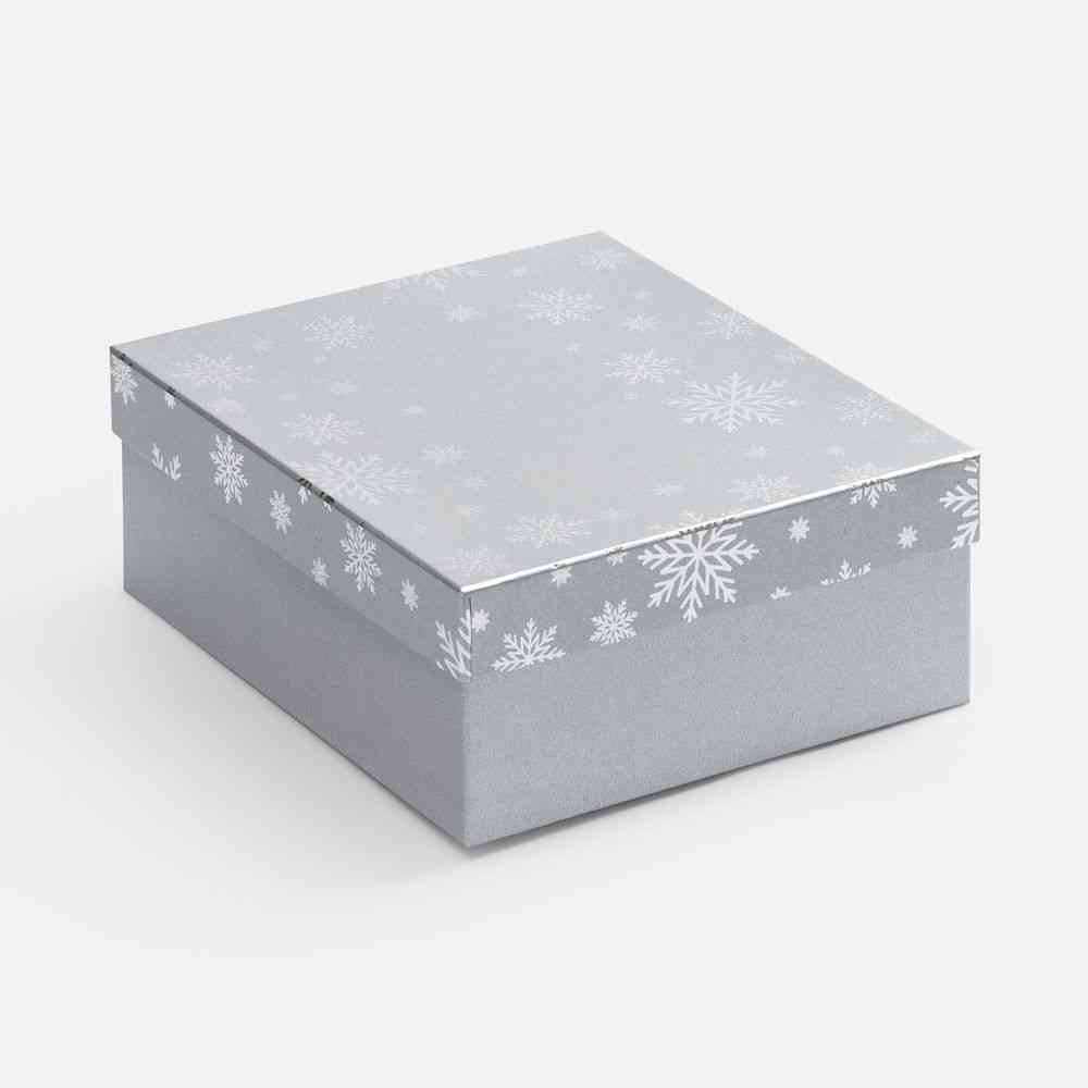 Коробка Wintry, серебристая Коробка Wintry, серебристая