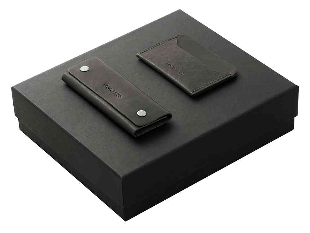 Подарочный набор Long River: картхолдер, ключница Подарочный набор Long River: картхолдер, ключница