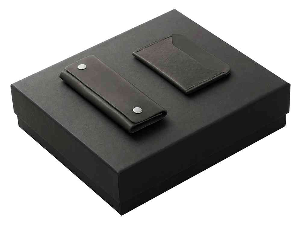 Подарочный набор Long River: картхолдер, ключница Подарочный набор Long River: картхолдер, ключница