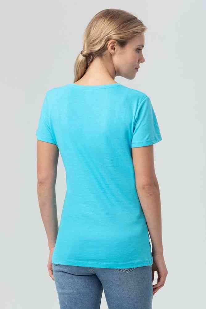 Футболка женская Miss 150, бирюзовая - 6