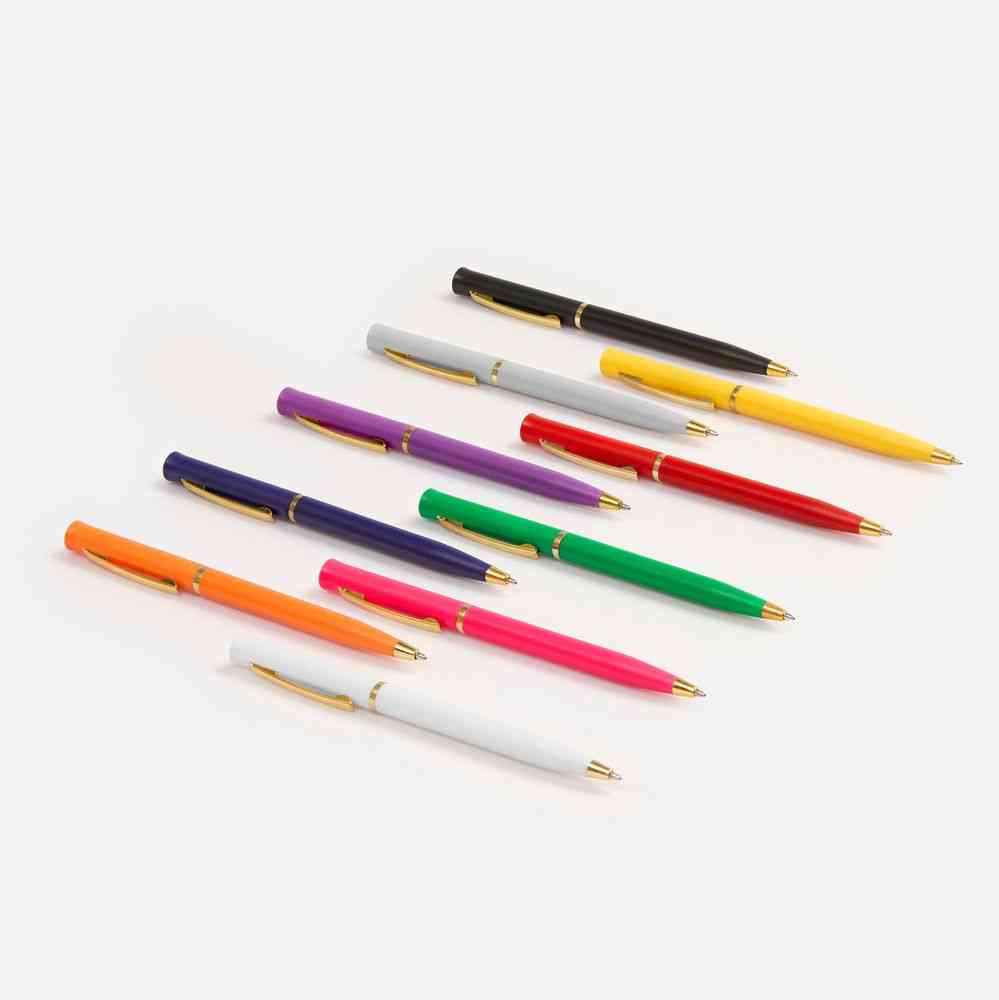 Ручка шариковая Euro Gold, черная - 5