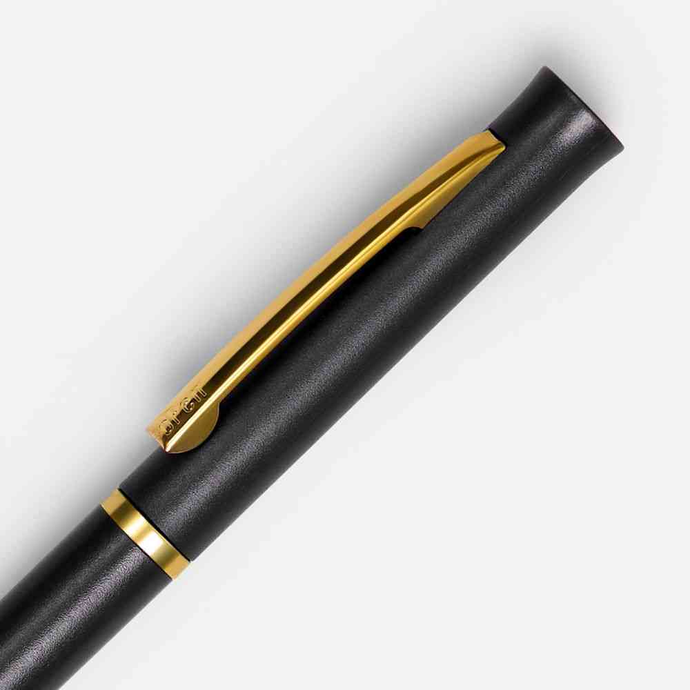 Ручка шариковая Euro Gold, черная - 3