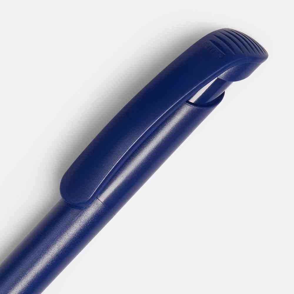 Ручка шариковая Clear Solid, синяя - 3