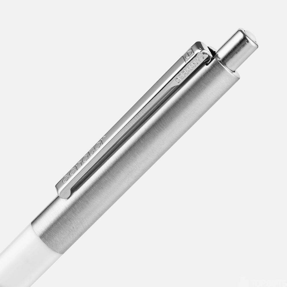 Ручка шариковая Senator Point Metal, ver.2, белая - 3