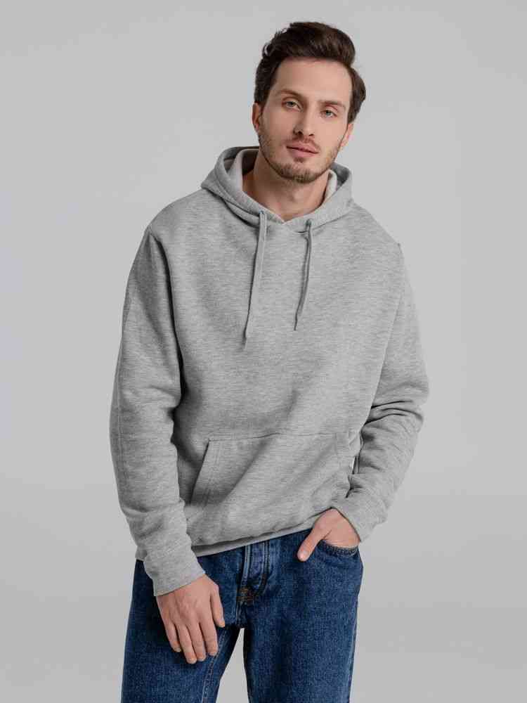 Толстовка с капюшоном Slam 320, серый меланж - 5