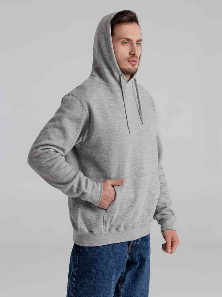 Толстовка с капюшоном Slam 320, серый меланж - 6