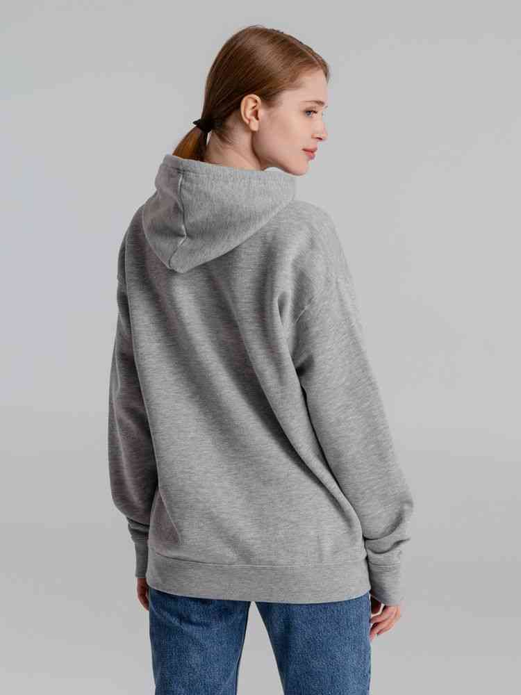 Толстовка с капюшоном Slam 320, серый меланж - 10