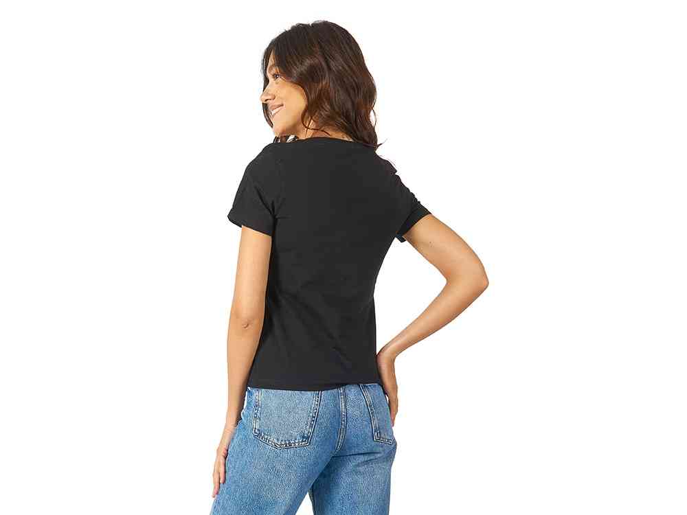 Футболка Heavy Super Club женская с V-образным вырезом - 3