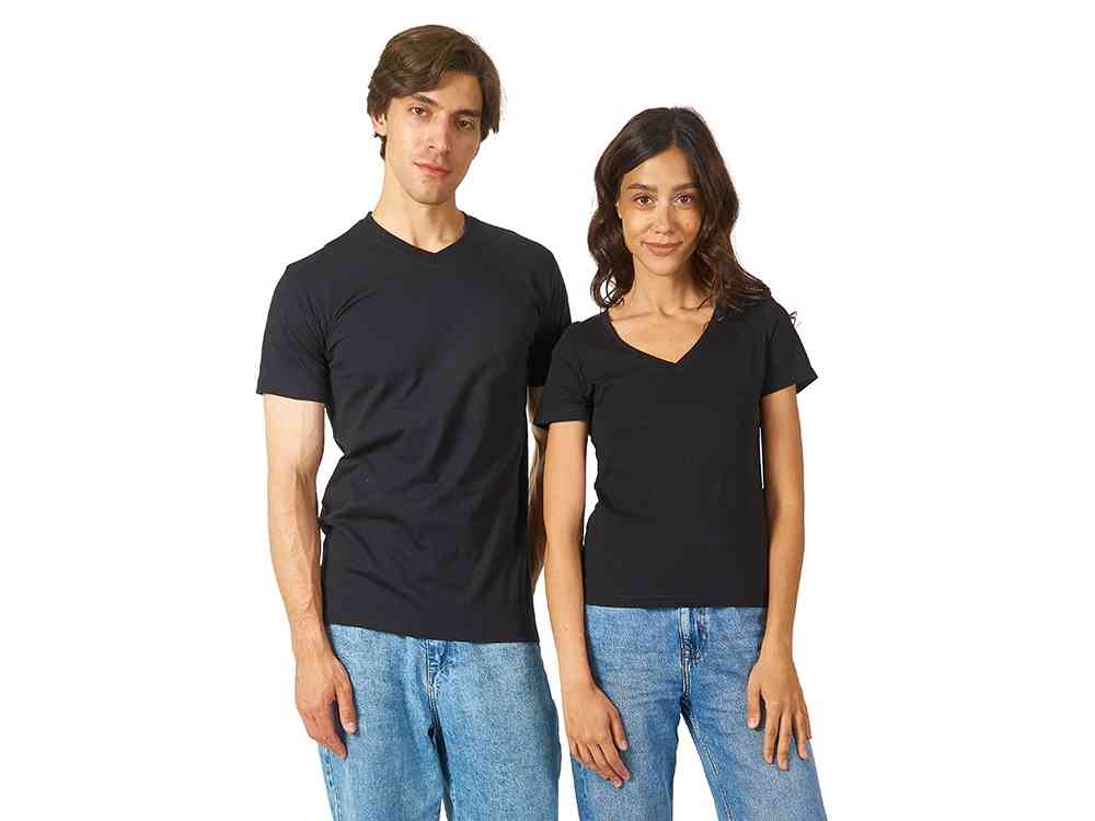 Футболка Heavy Super Club женская с V-образным вырезом - 5