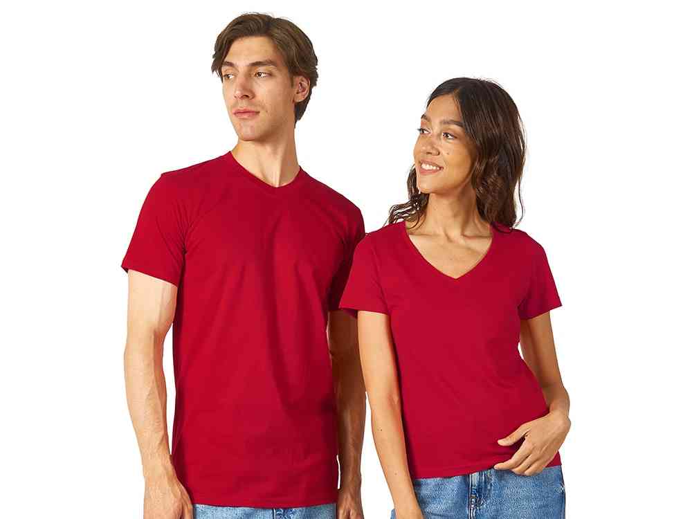 Футболка Heavy Super Club женская с V-образным вырезом - 6