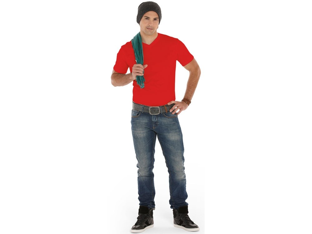 Футболка Heavy Super Club мужская с V-образным вырезом - 10