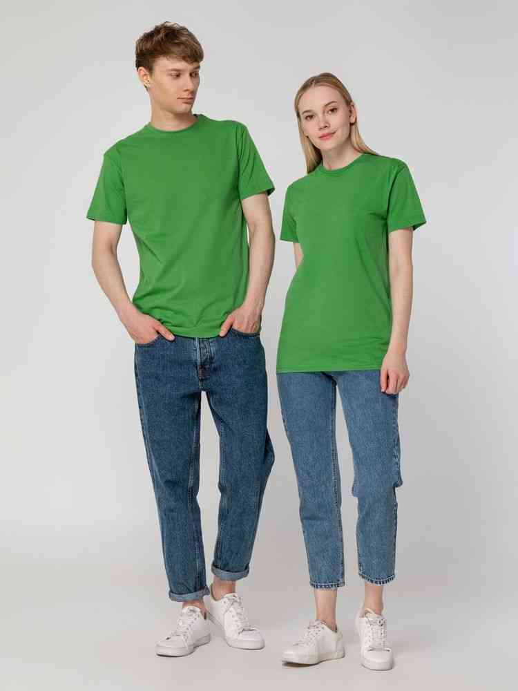 Футболка унисекс T-Bolka 160, ярко-зеленая - 11