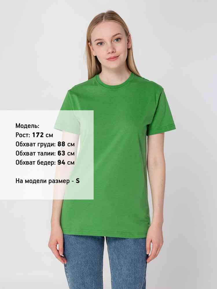 Футболка унисекс T-Bolka 160, ярко-зеленая - 4
