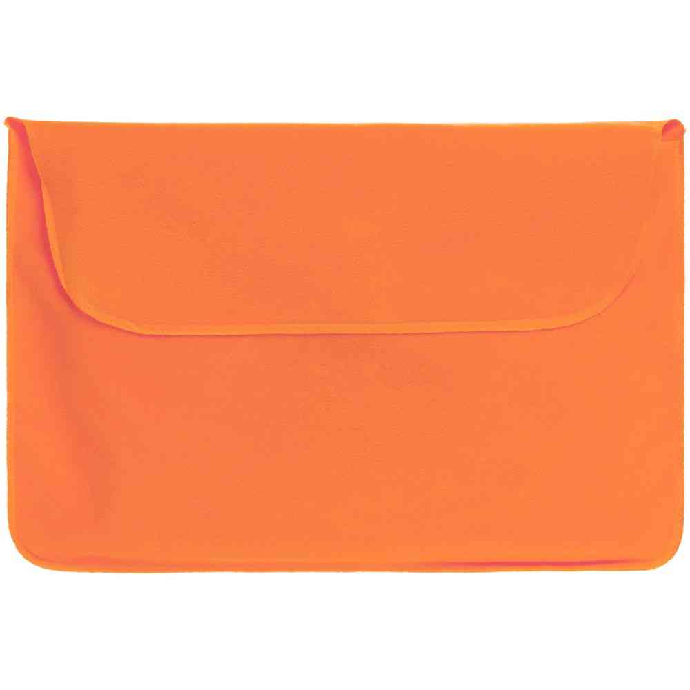 Надувная подушка под шею в чехле Sleep, оранжевая - 3