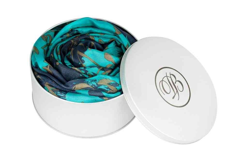 Коробка Pragmax M, круглая, серебристая - 4