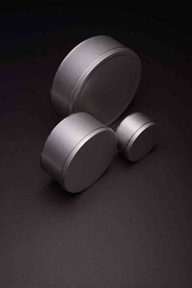 Коробка Pragmax M, круглая, серебристая - 6