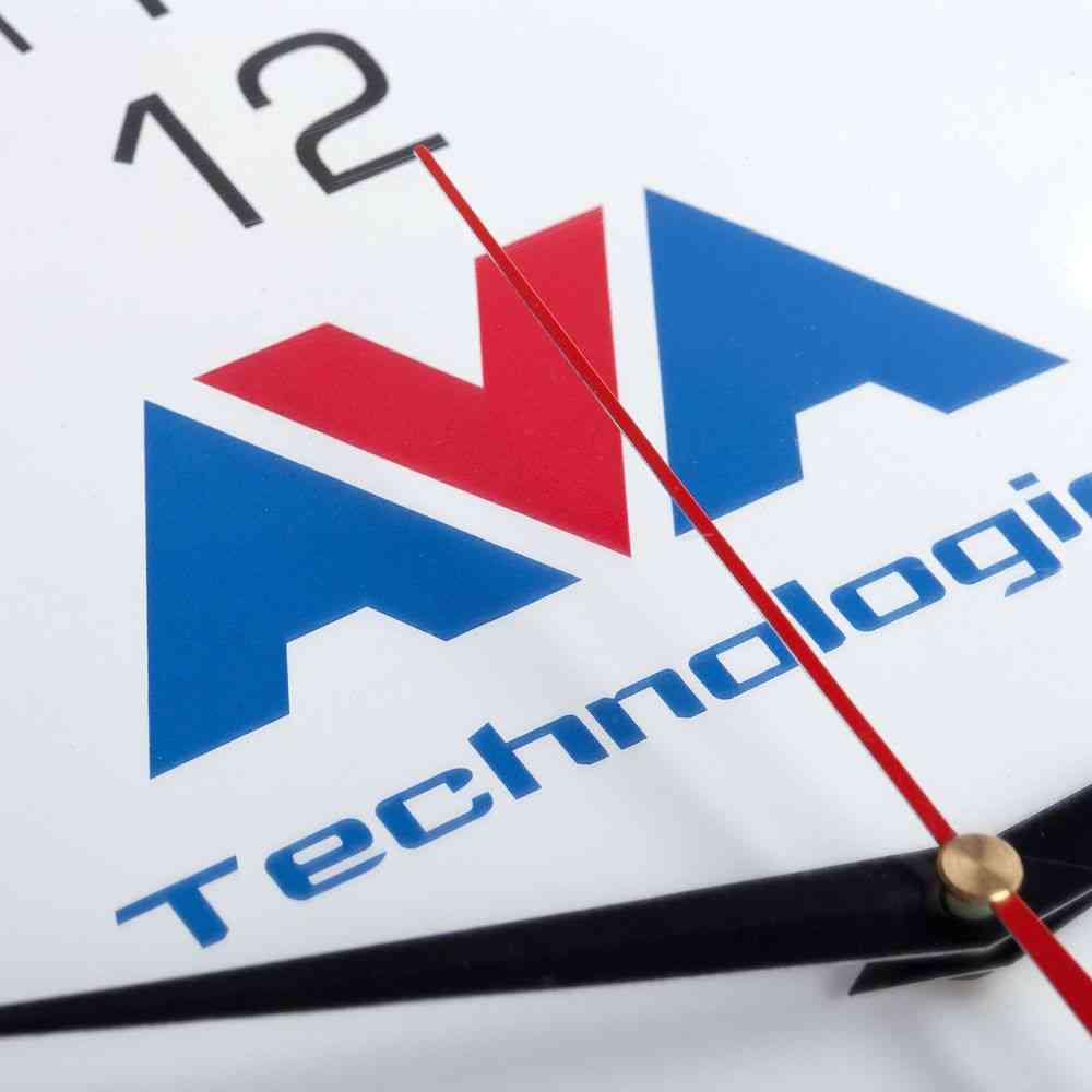 Часы настенные Vivid Large, синие - 2