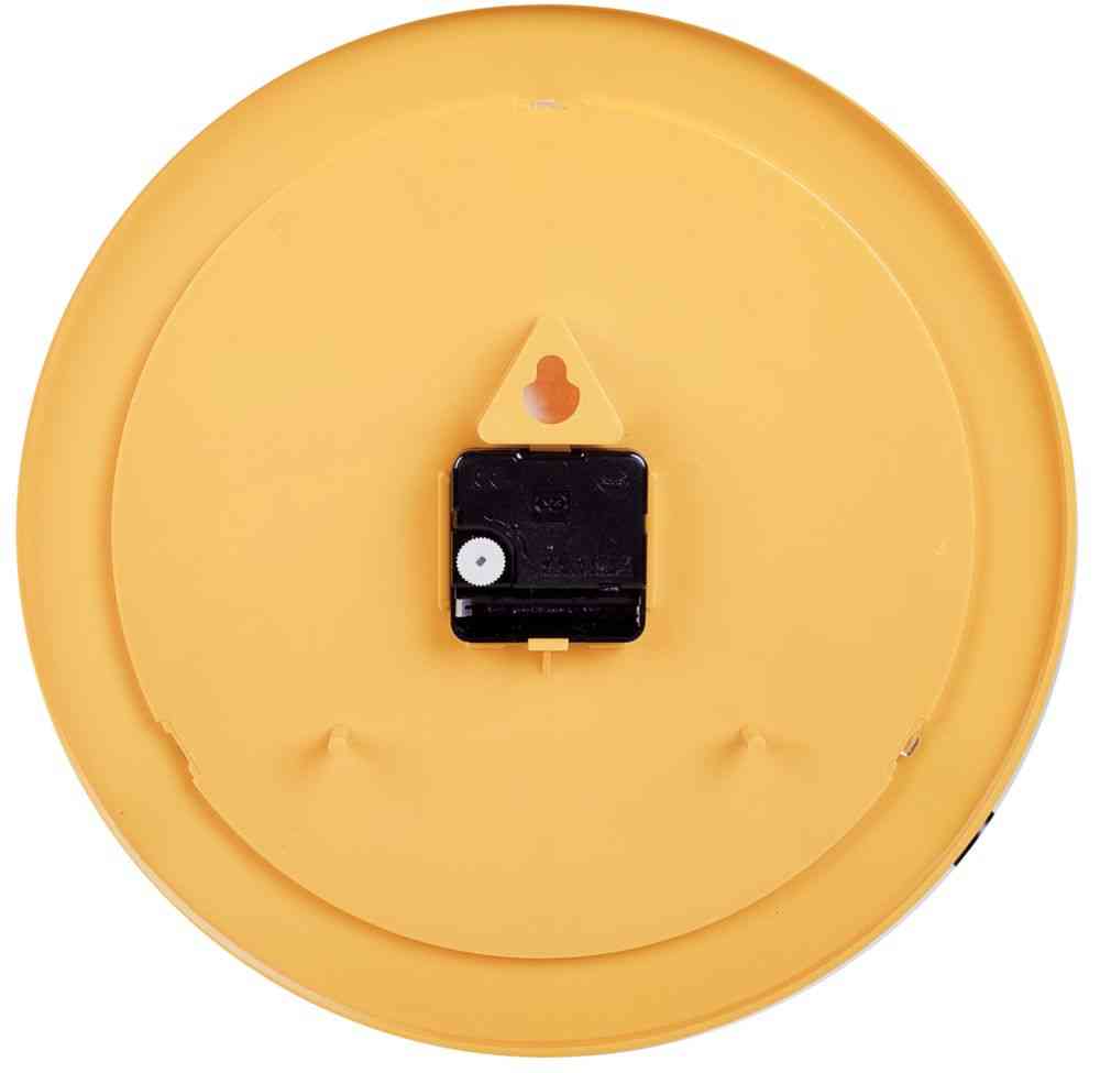 Часы настенные Vivid Large, желтые - 2