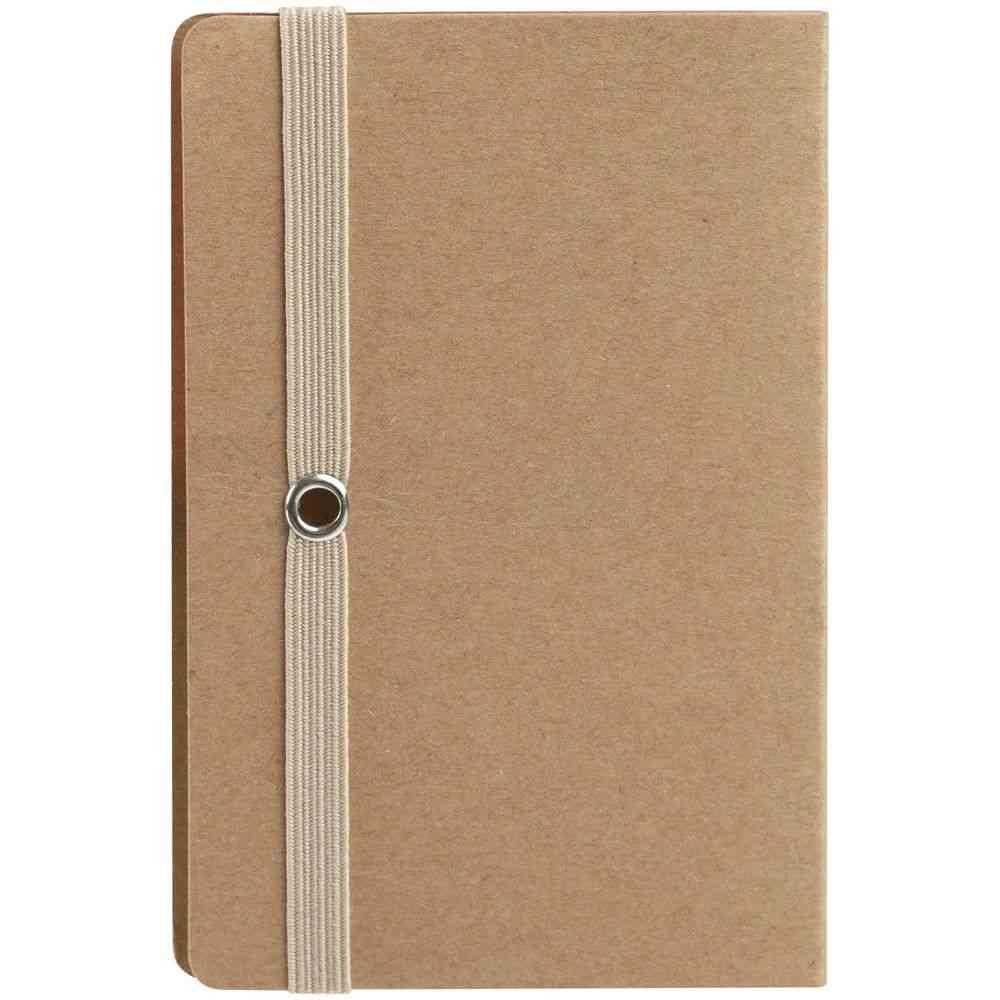 Футляр для визитки Eco Holder со стикерами, крафт - 3