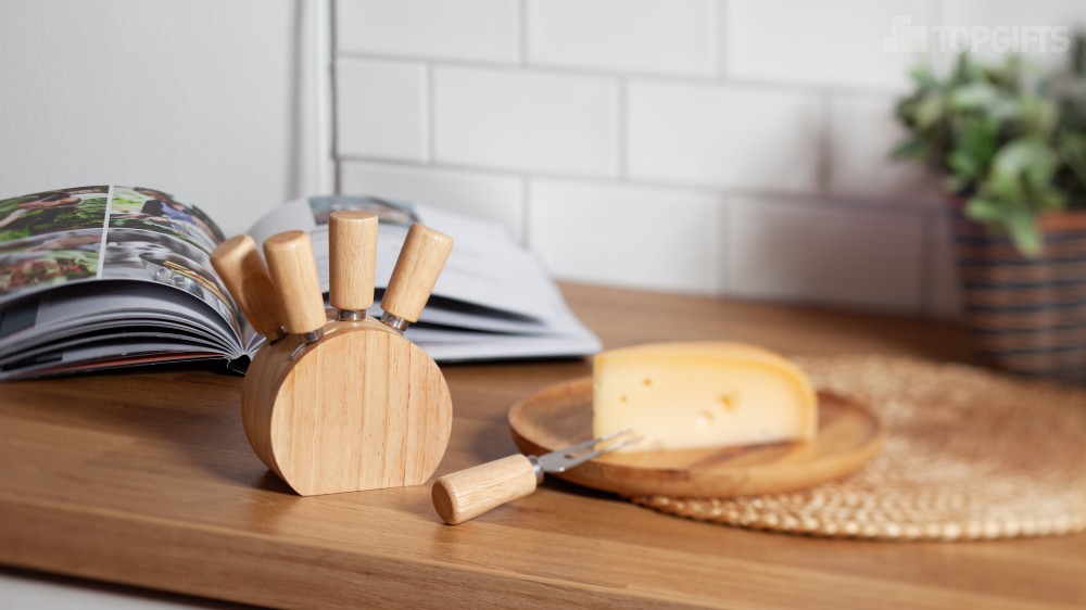 Набор для сыра "Chief of cheese" на подставке - 6