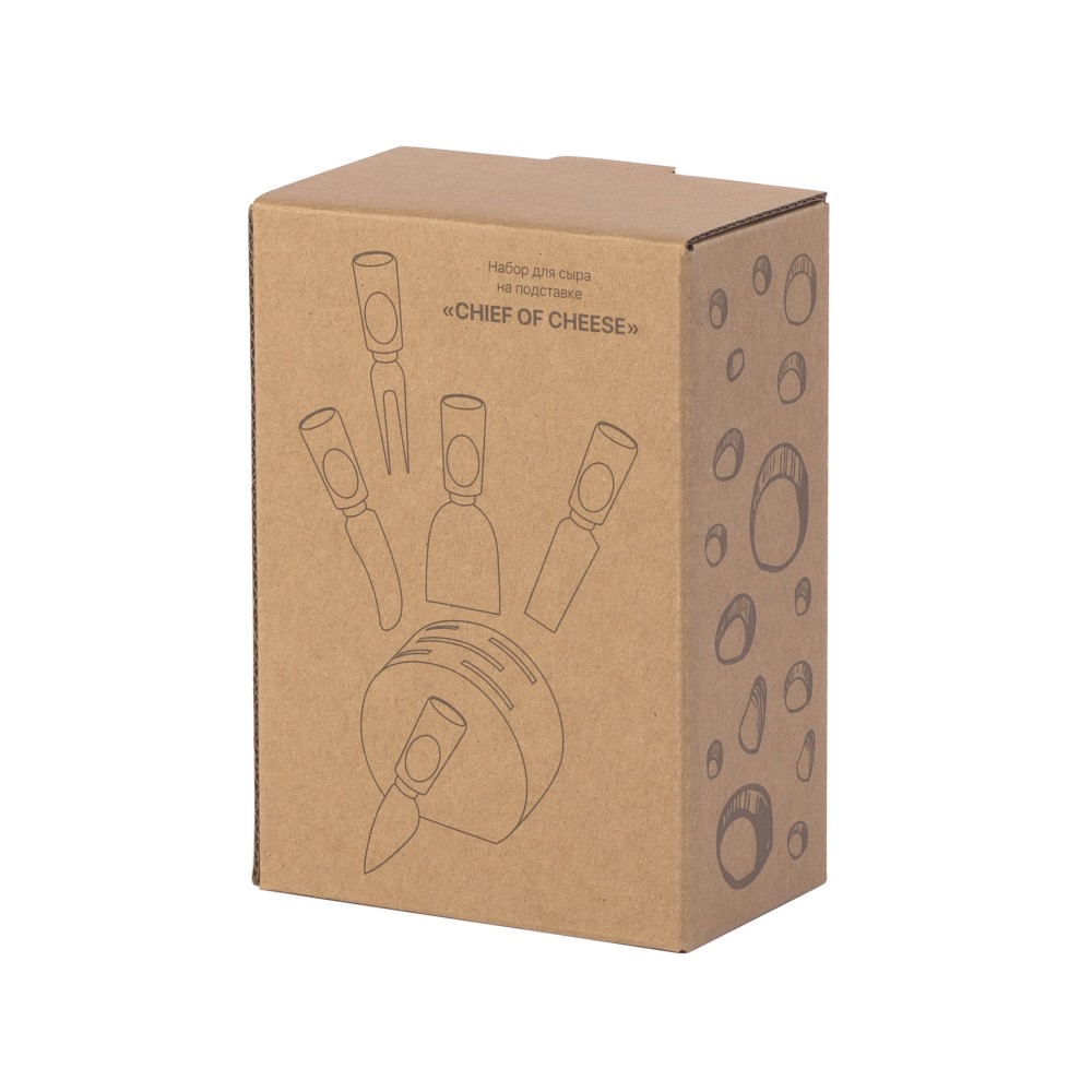 Набор для сыра "Chief of cheese" на подставке - 5
