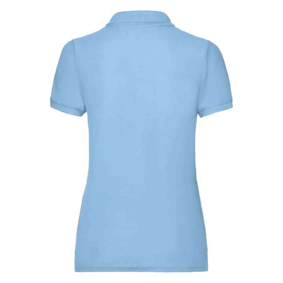 Поло женское "Lady-Fit 65/35 Polo", небесно-голубой XL, 65% п/э, 35% х/б, 180 г/м2 №3