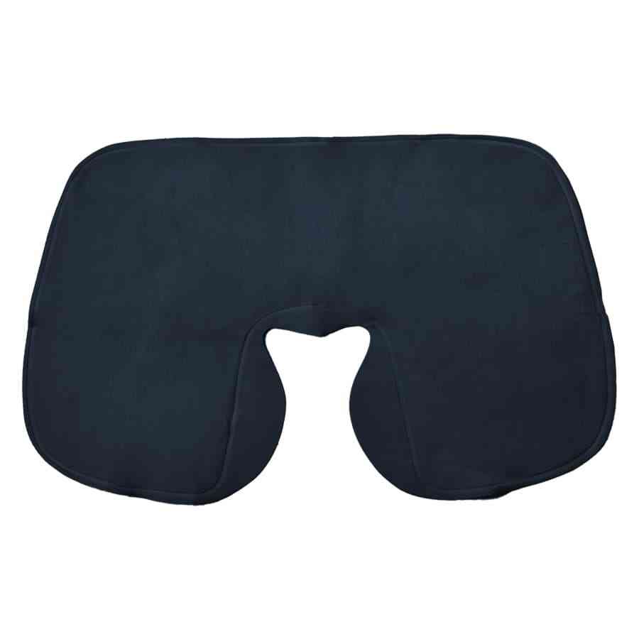 Подушка ROAD надувная дорожная в футляре; синий - 2