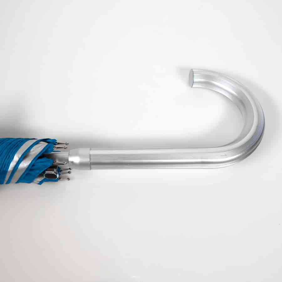 Зонт-трость SILVER, пластиковая ручка, полуавтомат - 3