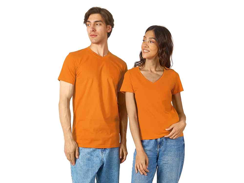 Футболка Heavy Super Club женская с V-образным вырезом - 5