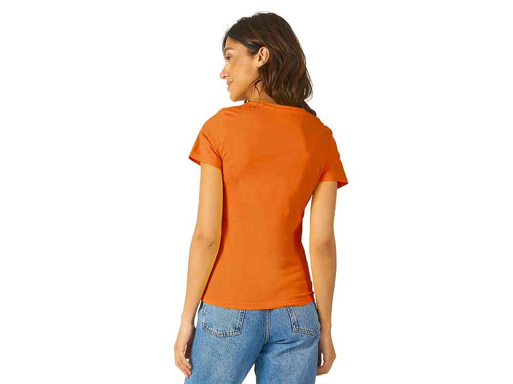 Футболка Heavy Super Club женская с V-образным вырезом - 3