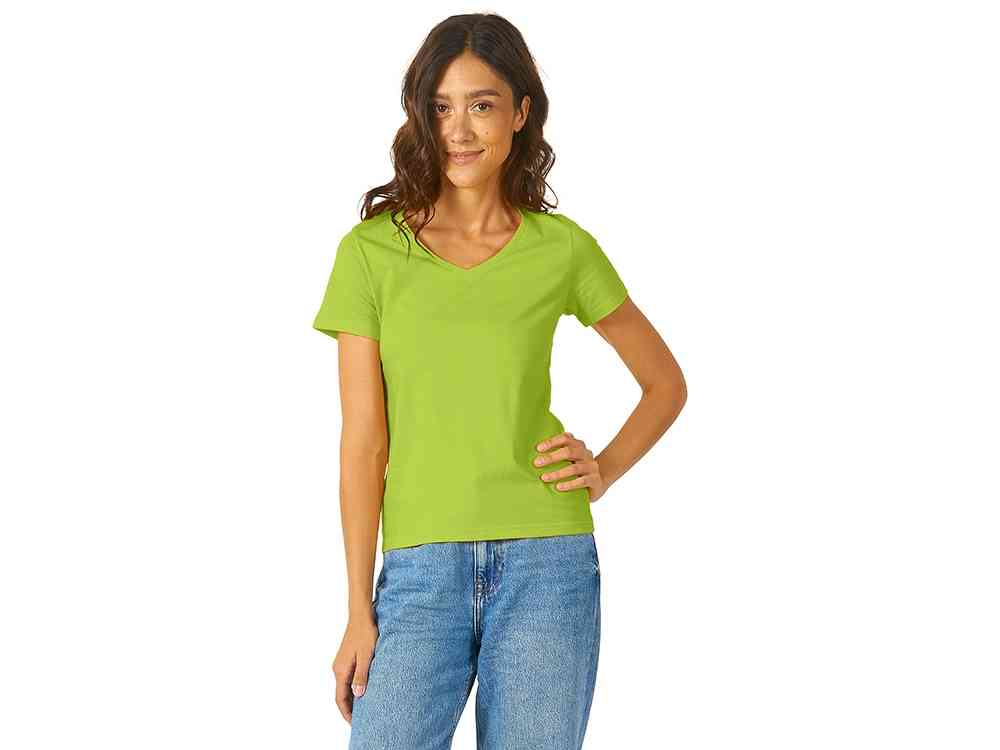 Футболка Heavy Super Club женская с V-образным вырезом - 3