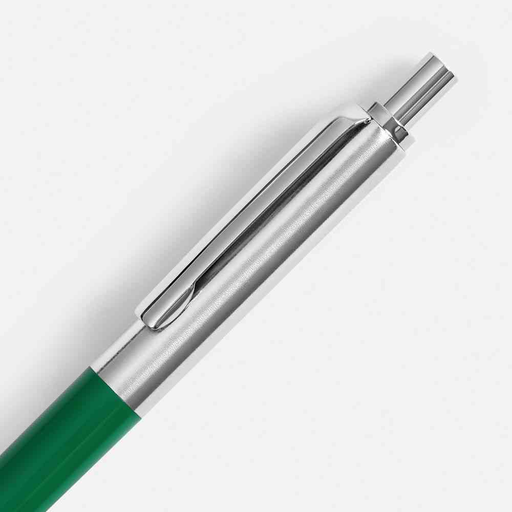 Ручка шариковая Popular, зеленая - 3